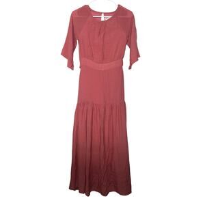 Joyfolie Mia Joy Maxi Dress Pink Size 12